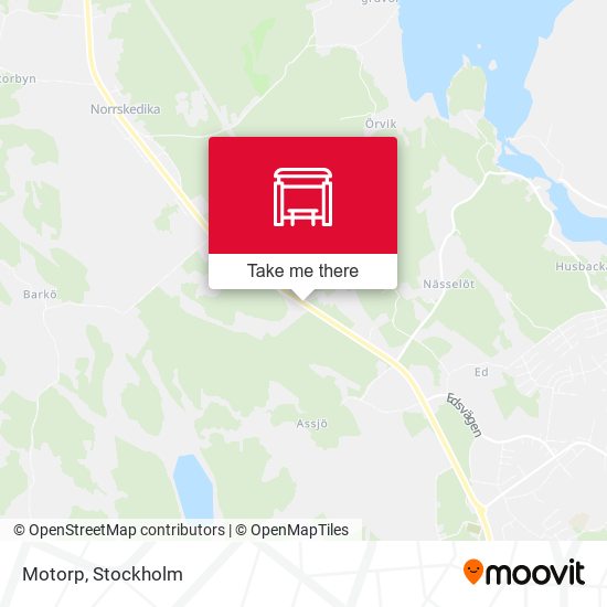 Motorp map