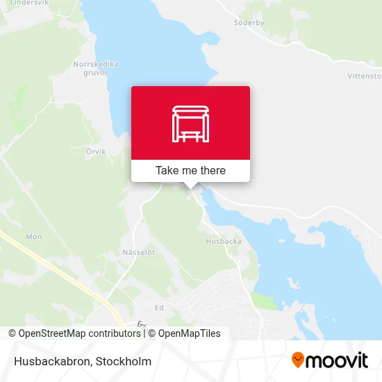 Husbackabron map