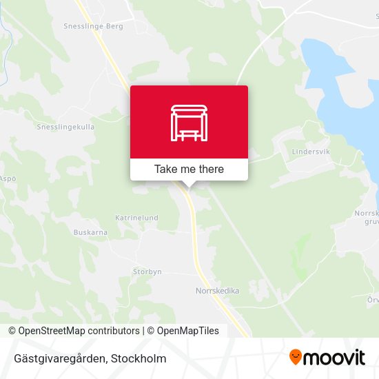 Gästgivaregården map
