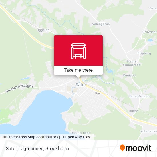 Säter Lagmannen map