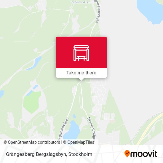 Grängesberg Bergslagsbyn map