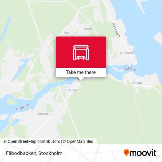 Fäbodbacken map