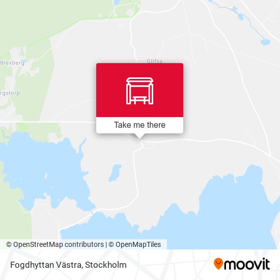 Fogdhyttan Västra map