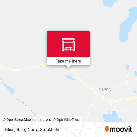 Glissjöberg Norra map
