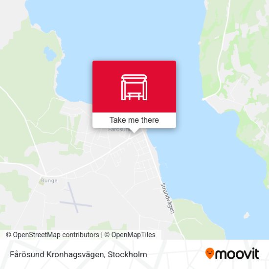 Fårösund  Kronhagsvägen map