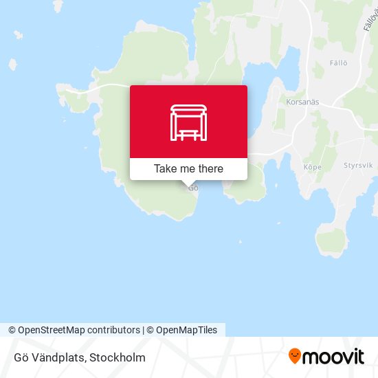 Gö Vändplats map