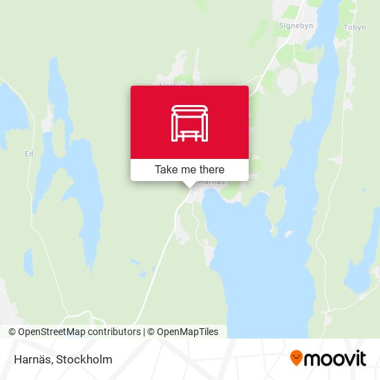 Harnäs map