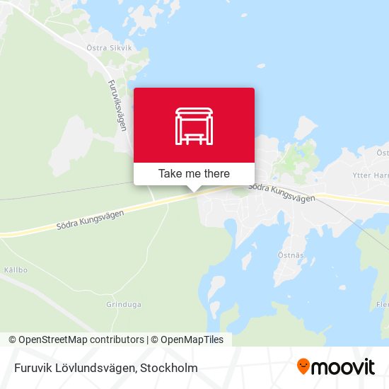 Furuvik Lövlundsvägen map