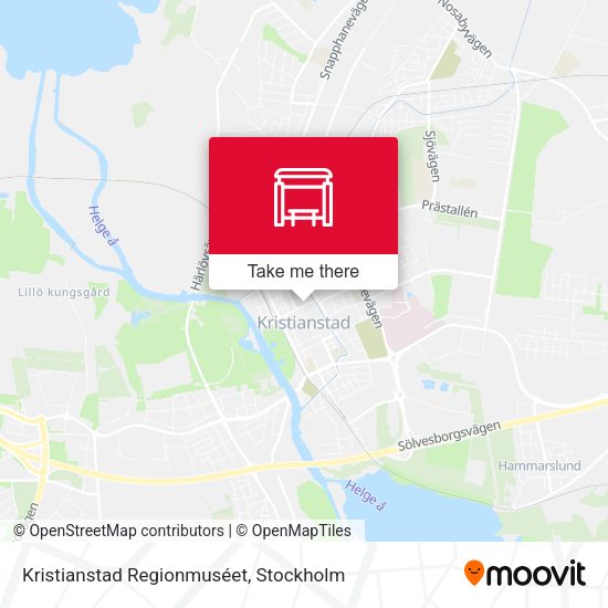 Kristianstad Regionmuséet map