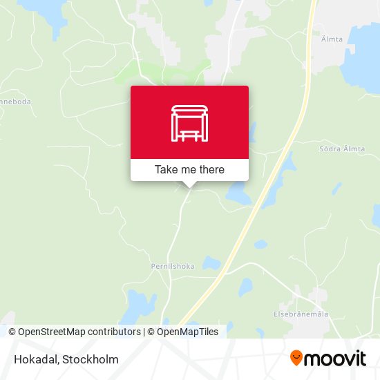 Hokadal map