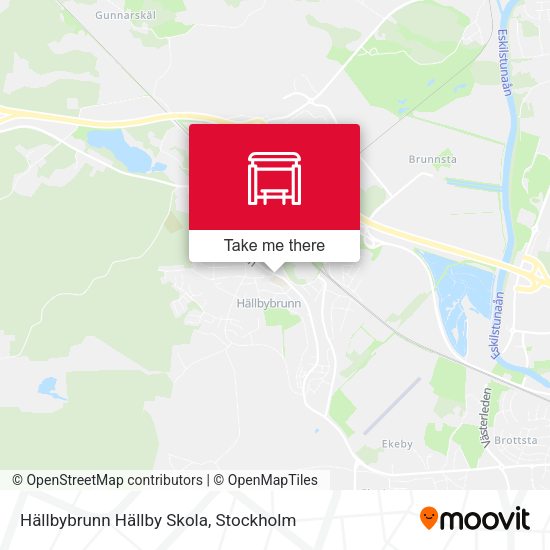 Hällbybrunn Hällby Skola map