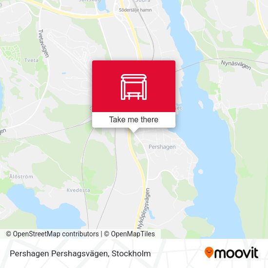 Pershagen Pershagsvägen map