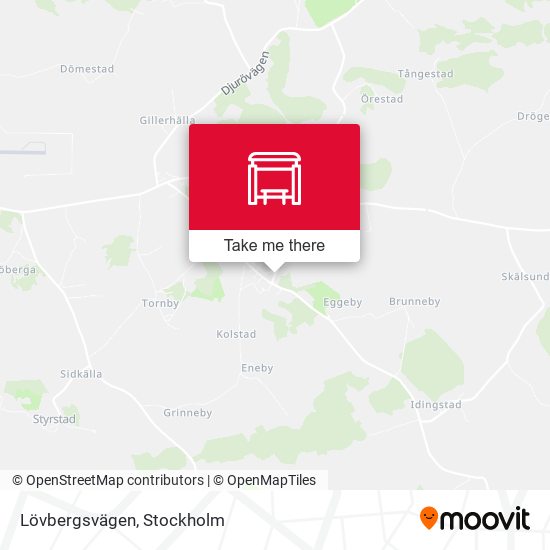 Lövbergsvägen map