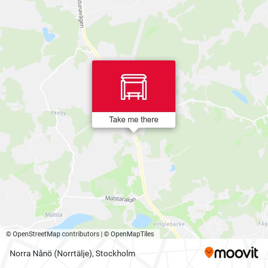 Norra Nånö (Norrtälje) map