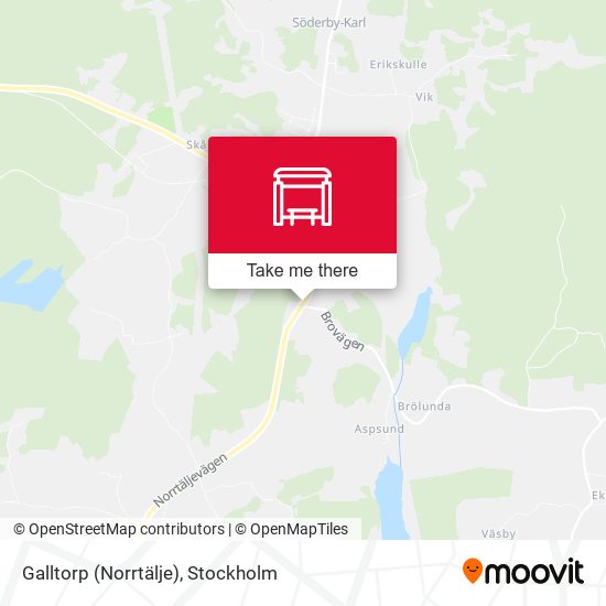 Galltorp (Norrtälje) map