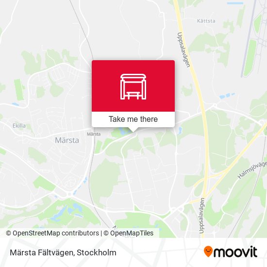 Märsta Fältvägen map