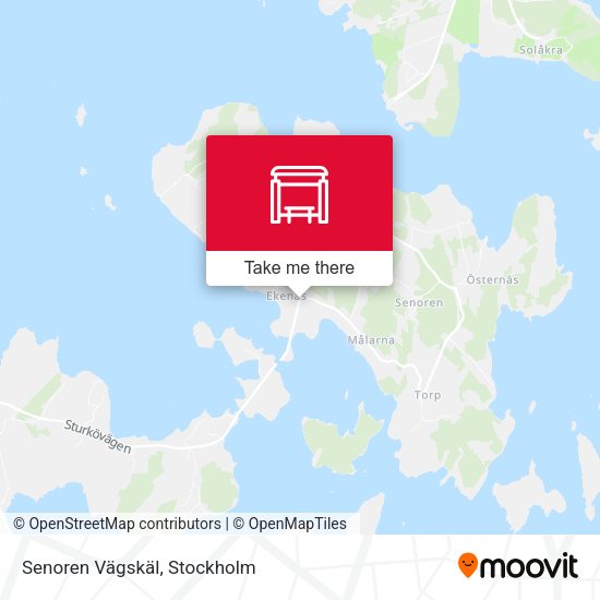 Senoren Vägskäl map