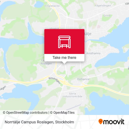 Norrtälje Campus Roslagen map