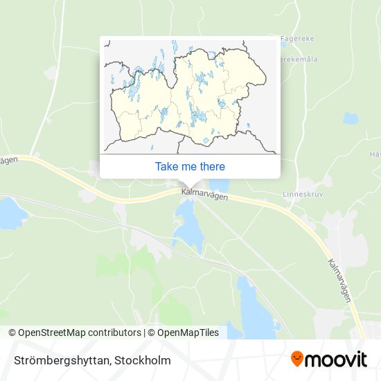 Strömbergshyttan map