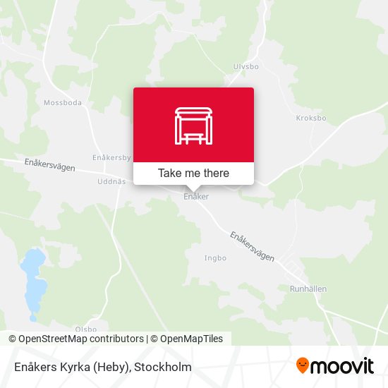 Enåkers Kyrka (Heby) map