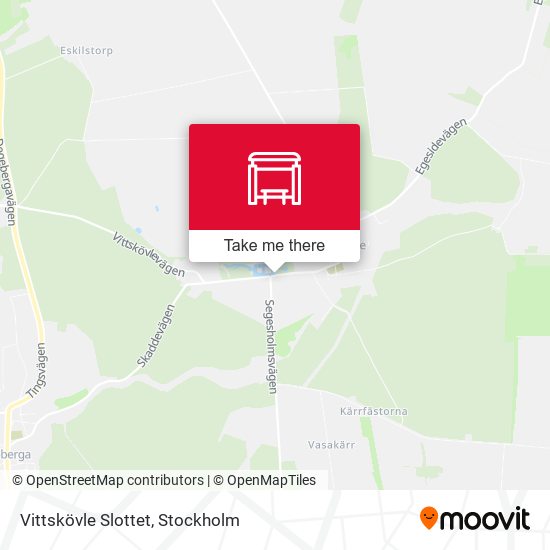 Vittskövle Slottet map