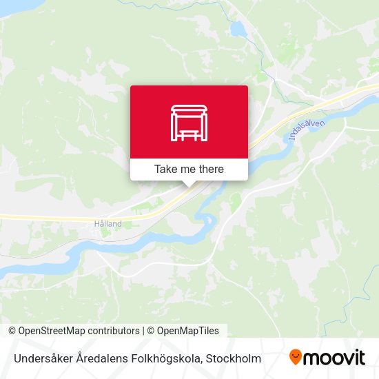 Undersåker Åredalens Folkhögskola map