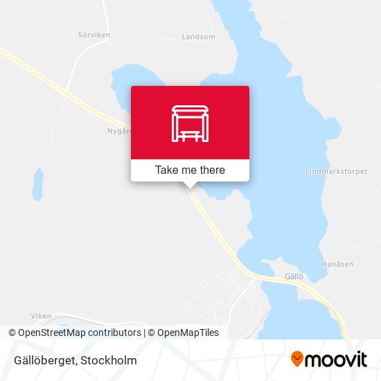 Gällöberget map