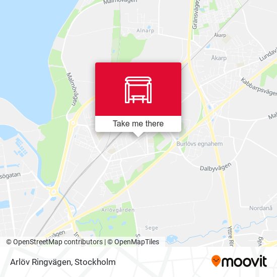 Arlöv Ringvägen map