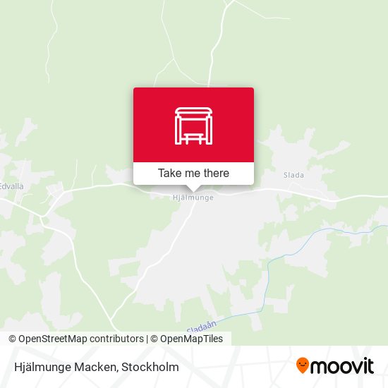 Hjälmunge Macken map