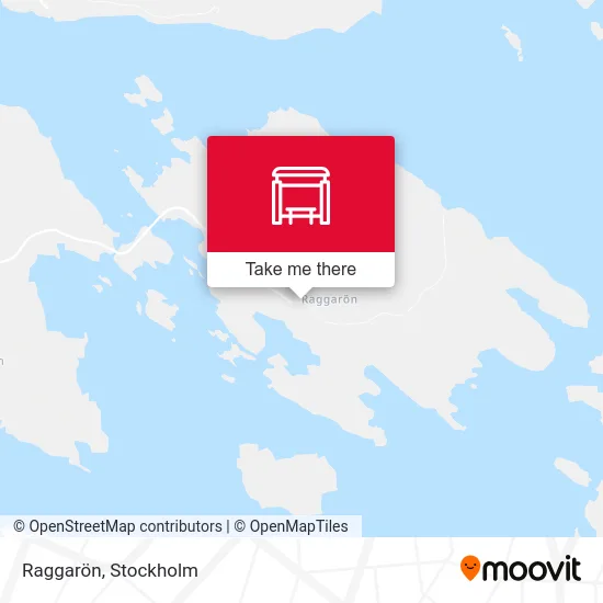 Raggarön map
