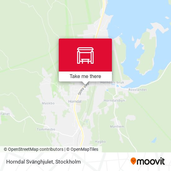 Horndal Svänghjulet map
