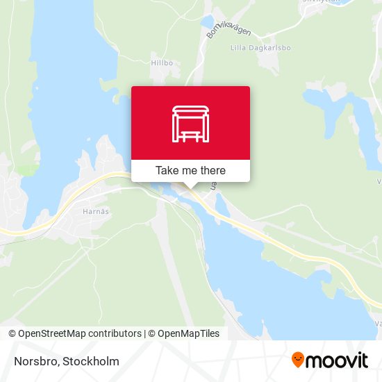 Norsbro map