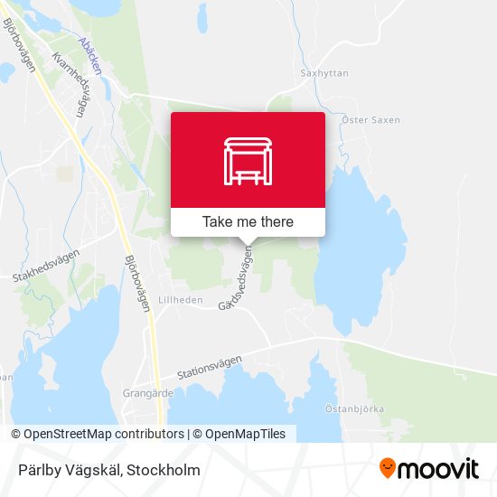 Pärlby Vägskäl map