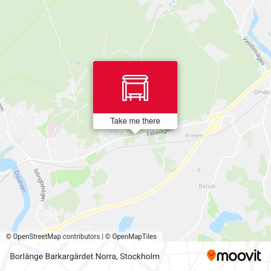 Borlänge Barkargärdet Norra map