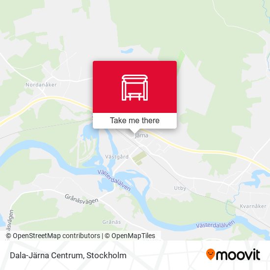 Dala-Järna Centrum map