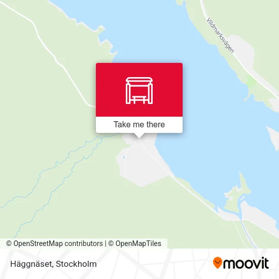 Häggnäset map