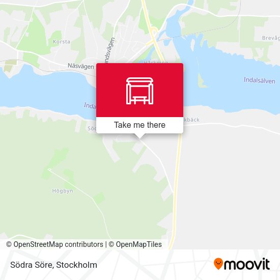 Södra Söre map