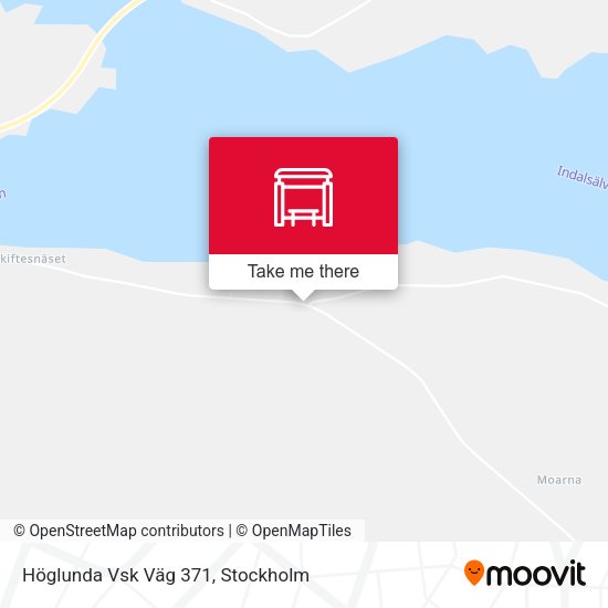 Höglunda Vsk Väg 371 map