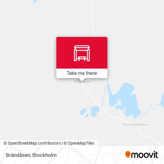 Brändåsen map