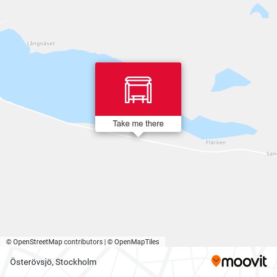 Österövsjö map