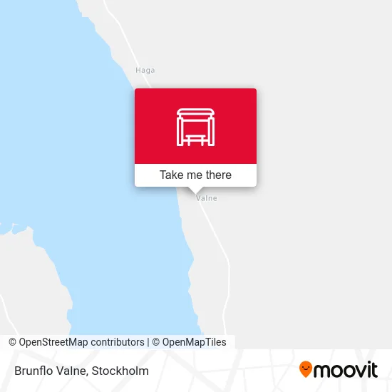 Brunflo Valne map