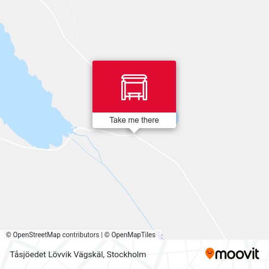 Tåsjöedet Lövvik Vägskäl map