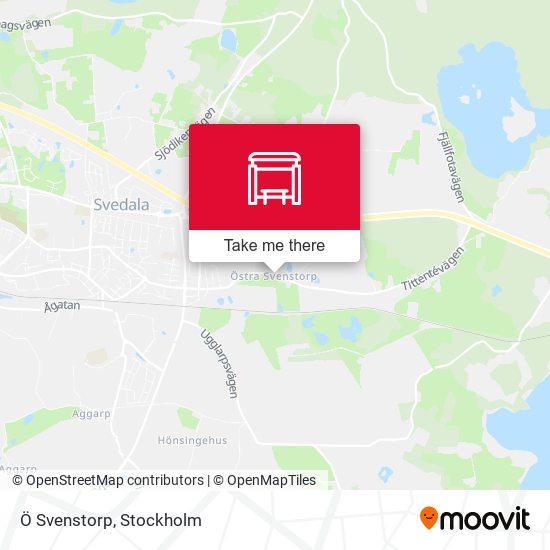 Ö Svenstorp map