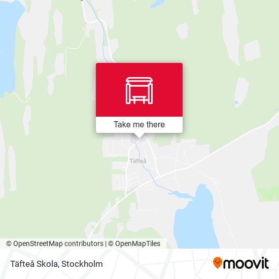 Täfteå Skola map