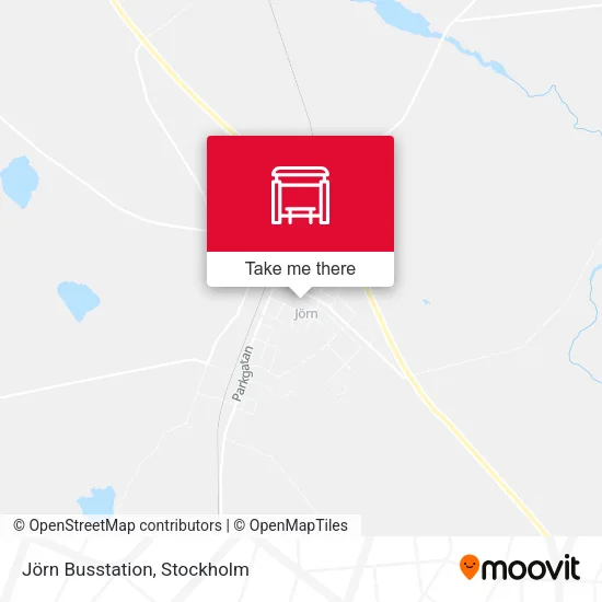 Jörn Busstation map