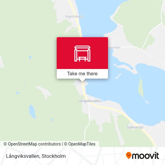 Långviksvallen map