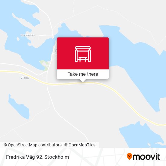 Fredrika Väg 92 map