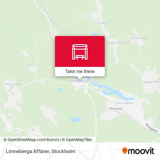 Lönneberga Affären map