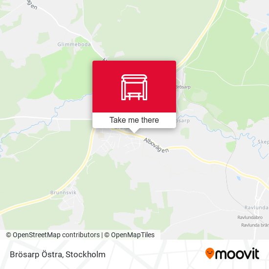 Brösarp Östra map