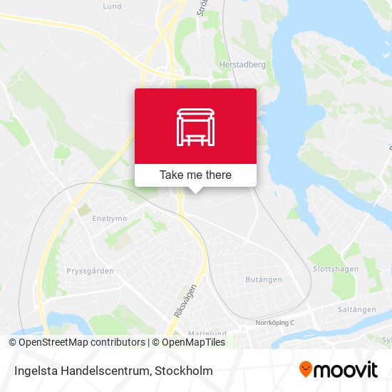 Ingelsta Handelscentrum map
